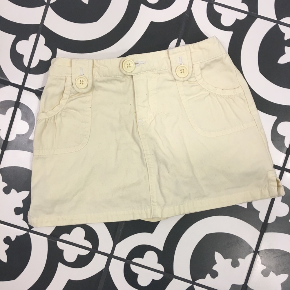 Old Navy Cream Skort
